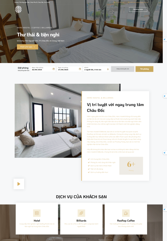 HERO HOSTEL | COFFEE | BILLIARDS