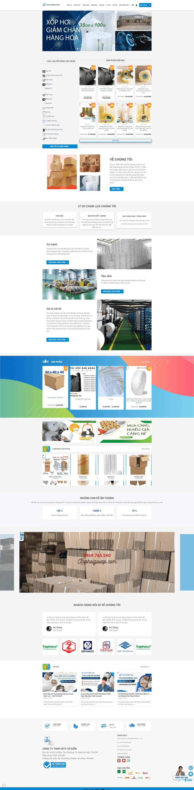 Xốp Hơi Gò Vấp